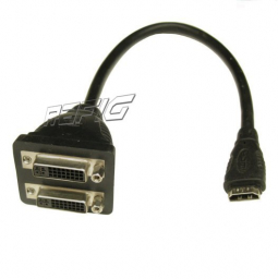 Adapter DVI-I(GN *2)  / HDMI(GN)