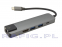 Adapter  USB-C / karta sieciowa RJ45 + HDMI + hub USB 3.0