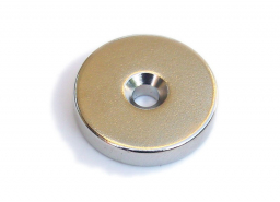 Magnes neodymowy O 25x5mm okrągły z otworem 4,6/7mm
