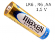 Bateria R6 AA 1,5V Maxell Alkaline