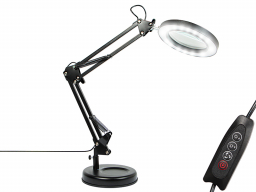 Lupa lampa LED, powiększenie 3x+zasilacz