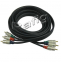 Kabel 3*RCA RGB Component 3m Digital