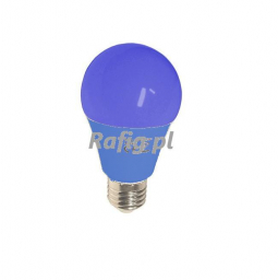 Żarówka E27 LED 9W kolor niebieska