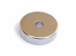 Magnes neodymowy O 20x5mm okrągły z otworem 4,2mm