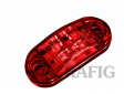 Lampa obrysowa LED 2,5W 12-24V czerwona