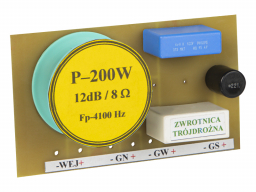 Zwrotnica głośnikowa 200W 8ohm trójdrożna