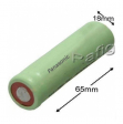 Akumulator lut. 4/3 A 3,6V 3400mAh Li-on Panas.