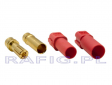 Złącze XT150 kpl wt+gn 1pin Czerwone