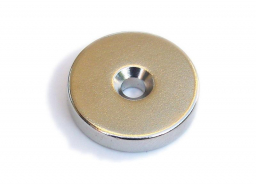 Magnes neodymowy O 24,5x9,5mm okrągły z otworem 10/6mm