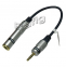 Adapter Jack 3,5mm Wtyk / Jack 6,3mm Gn Vitalco CH