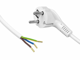 Kabel zasilający PCV 3x1mm2 [1,5m]