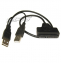 Adapter dysk SATA -> USB wtyk x2