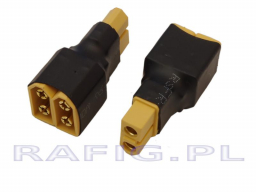 Adapter rozgałęźnik XT60-gn <> 2x XT60-wt
