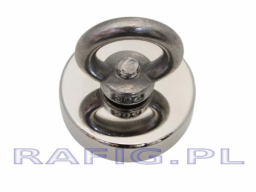 Magnes neodymowy z uchem 49x12mm