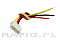 Złącze JST-XH-4pin żenski (zł. balancera 3S)+kabel