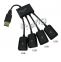 Hub USB 4 porty na kablu