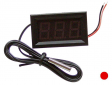 Termometr panelowy LED 12V -50 do 110 C zew.herm
