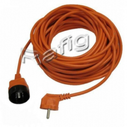 Przedłużacz ogrodowy 20M 3*1,5mm pomarańczowy