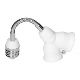 Adapter do żarówek E27 , giętka szyjka 