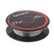 Drut oporowy 24AWG 0.51mm długość 30,5m 6 Ohm/m
