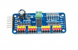 Moduł PCA9685 - 16 kanałowy sterownik PWM serwom.